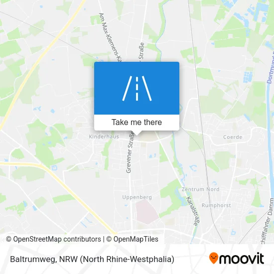 Baltrumweg map