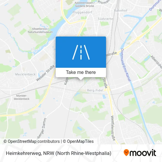 Карта Heimkehrerweg