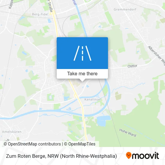 Карта Zum Roten Berge