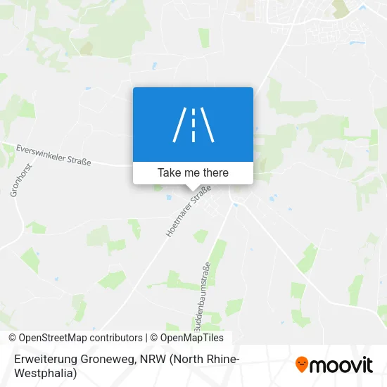 Карта Erweiterung Groneweg