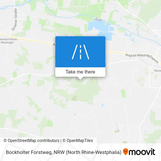 Bockholter Forstweg map
