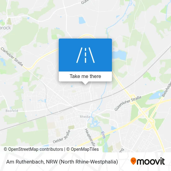 Am Ruthenbach map