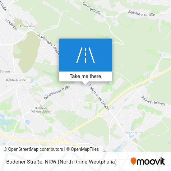 Badener Straße map
