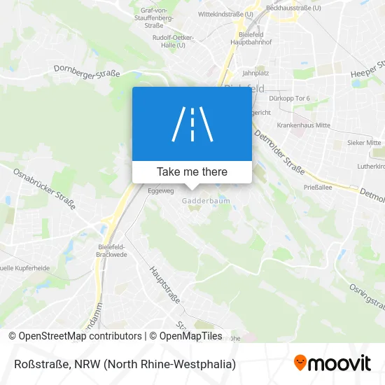 Карта Roßstraße