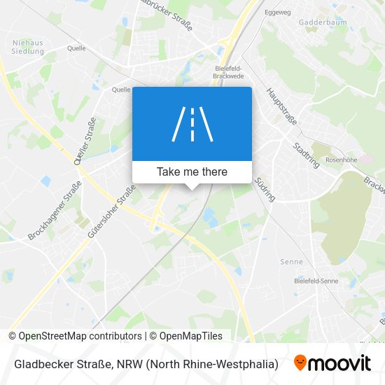 Gladbecker Straße map