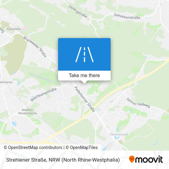 Strehlener Straße map