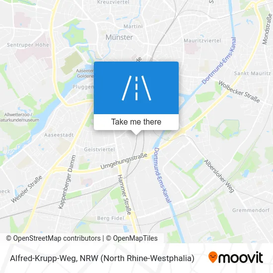 Alfred-Krupp-Weg map