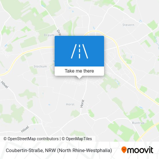 Coubertin-Straße map