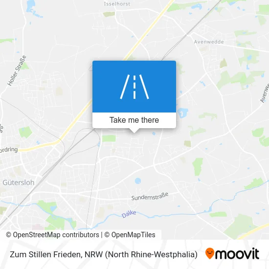 Карта Zum Stillen Frieden