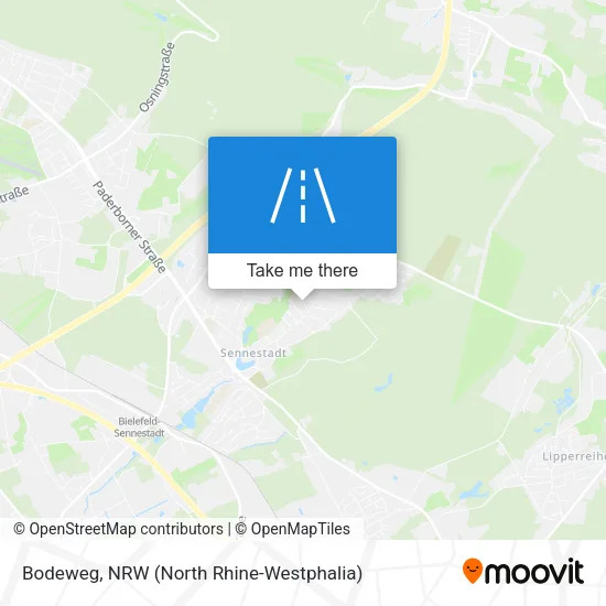 Карта Bodeweg