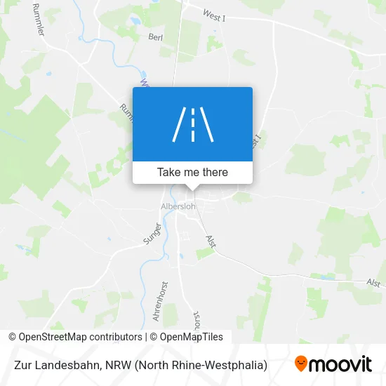 Карта Zur Landesbahn