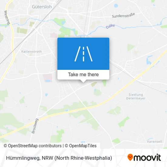 Карта Hümmlingweg