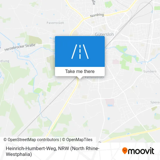 Карта Heinrich-Humbert-Weg