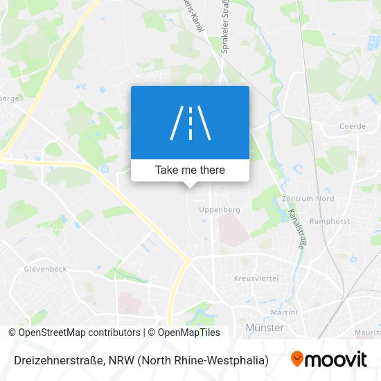 Dreizehnerstraße map