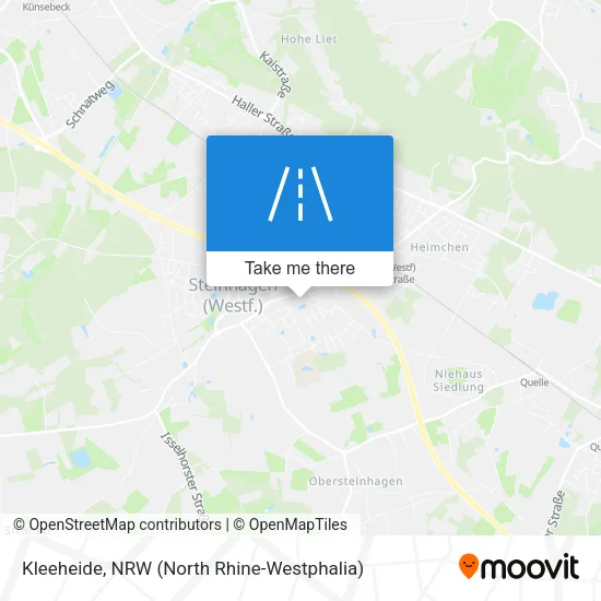 Карта Kleeheide