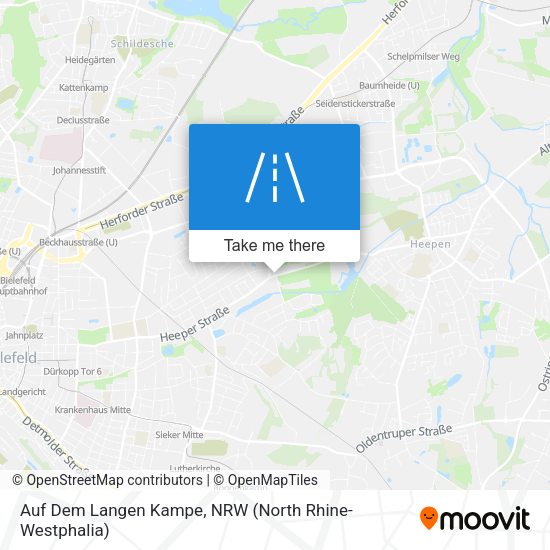 Auf Dem Langen Kampe map