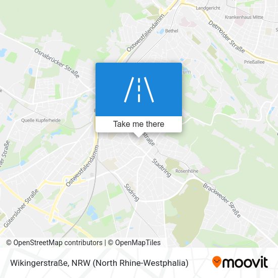 Wikingerstraße map