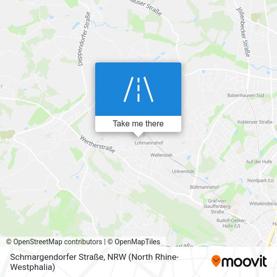Schmargendorfer Straße map