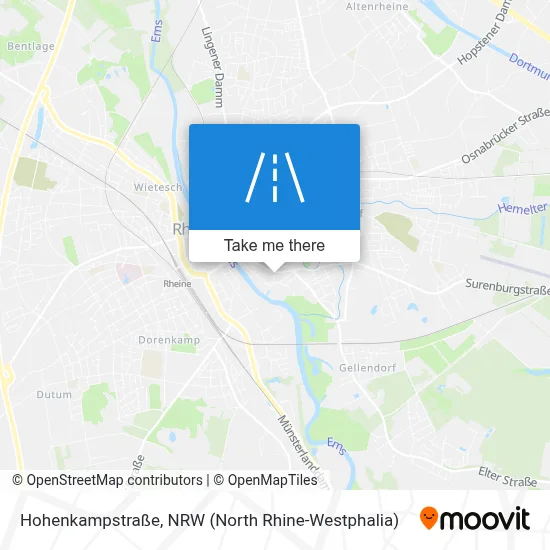 Hohenkampstraße map