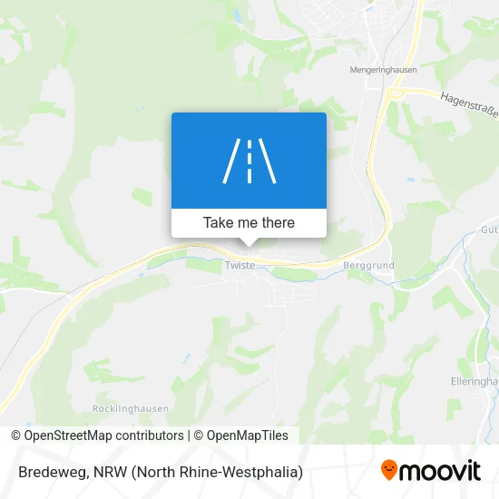 Карта Bredeweg