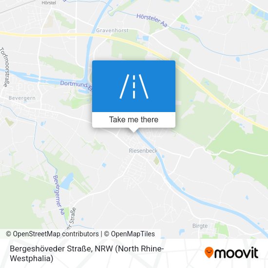 Bergeshöveder Straße map