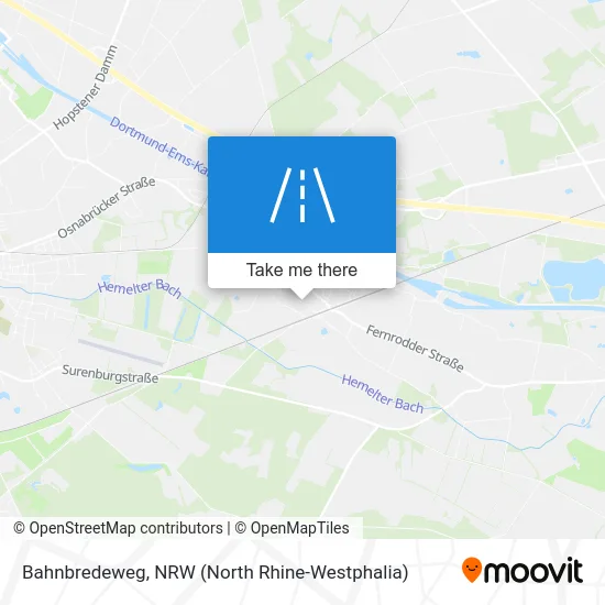 Карта Bahnbredeweg