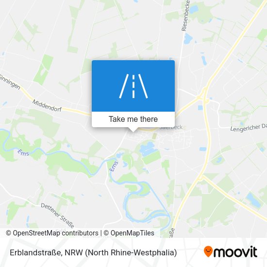 Erblandstraße map