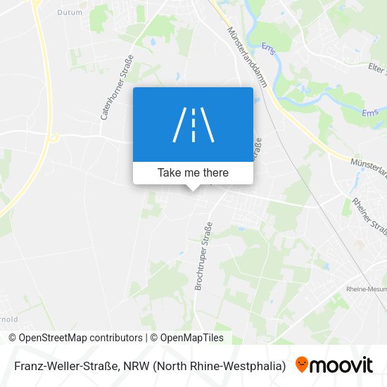 Franz-Weller-Straße map