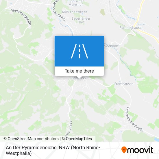 An Der Pyramideneiche map