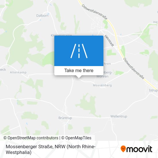 Mossenberger Straße map