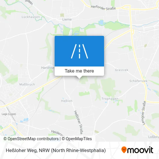Heßloher Weg map