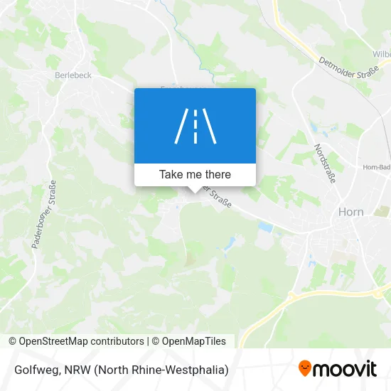 Карта Golfweg