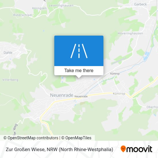 Zur Großen Wiese map