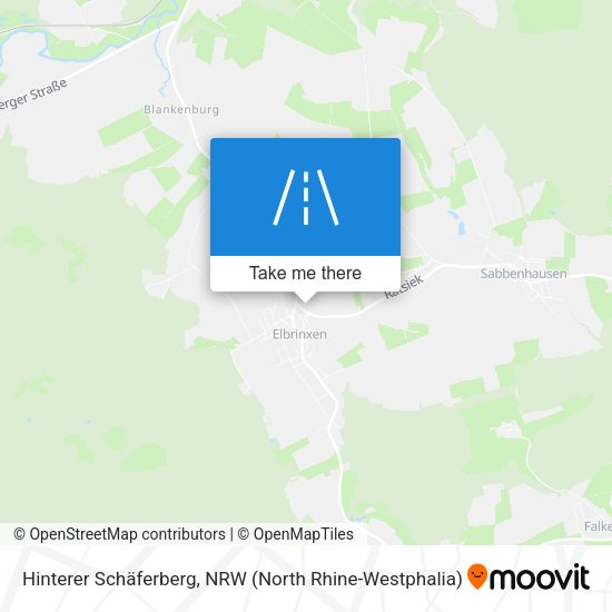 Hinterer Schäferberg map