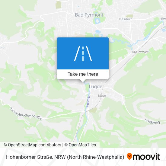 Hohenborner Straße map