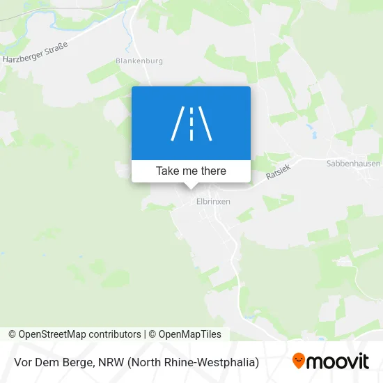Карта Vor Dem Berge