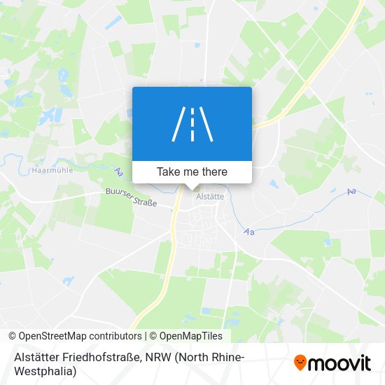Alstätter Friedhofstraße map