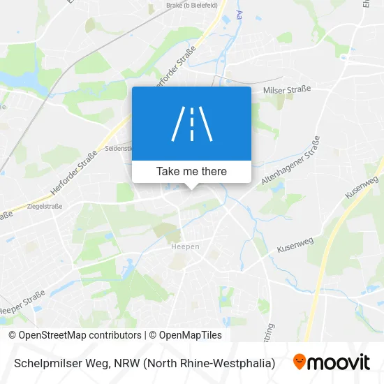 Карта Schelpmilser Weg