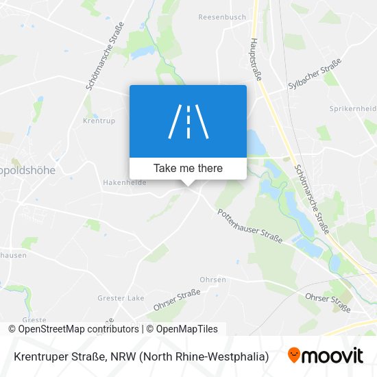 Krentruper Straße map
