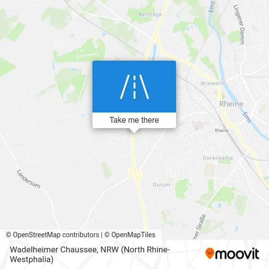 Wadelheimer Chaussee map
