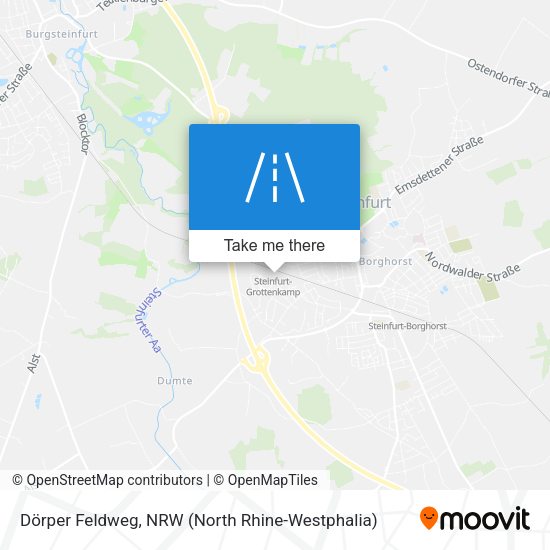 Dörper Feldweg map