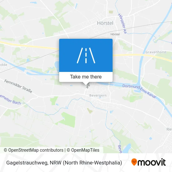 Карта Gagelstrauchweg