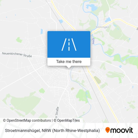 Stroetmannshügel map