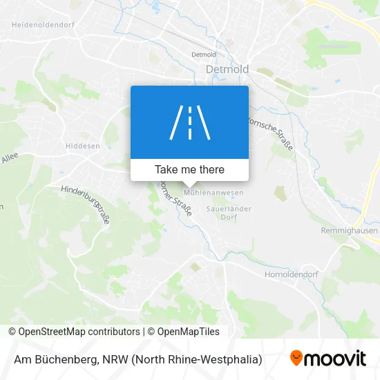 Карта Am Büchenberg