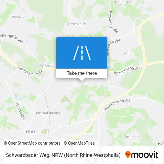 Schwarzbader Weg map