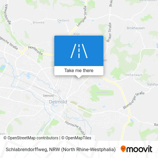 Schlabrendorffweg map