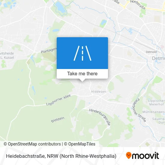 Heidebachstraße map