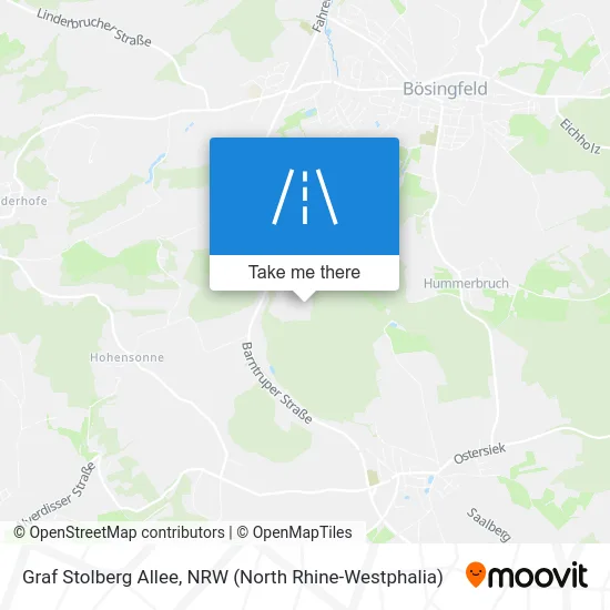 Graf Stolberg Allee map