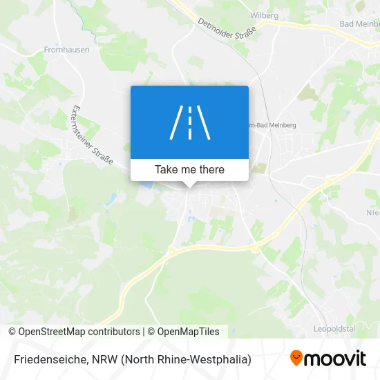 Friedenseiche map