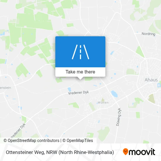 Ottensteiner Weg map